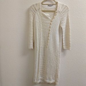 Ports 1961 Cream Knit Dress